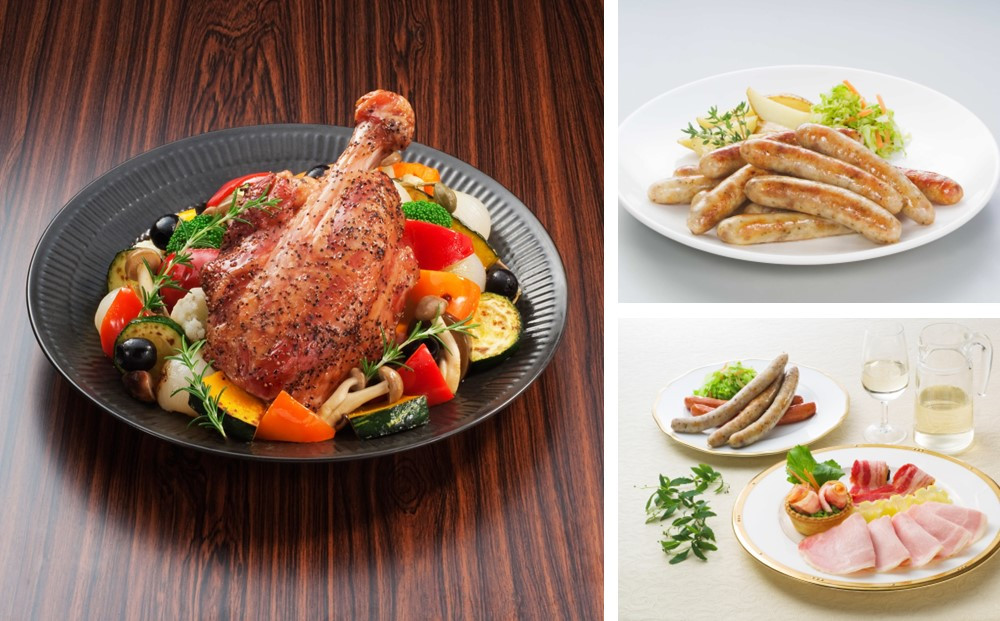 福留ハム ロマンティック街道6点セット（ハム、ベーコン）