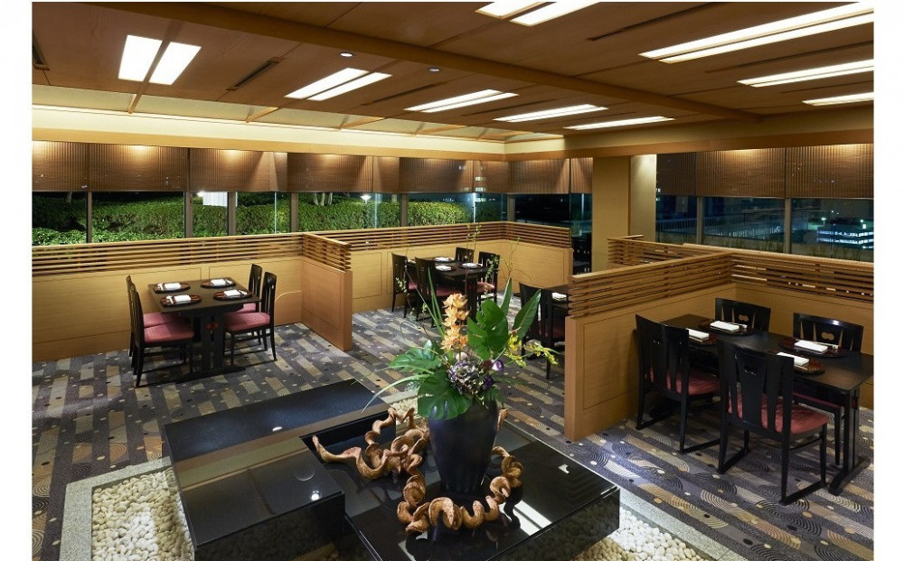 ディナーペアお食事券　【6F日本料理 鯉城】　季節会席