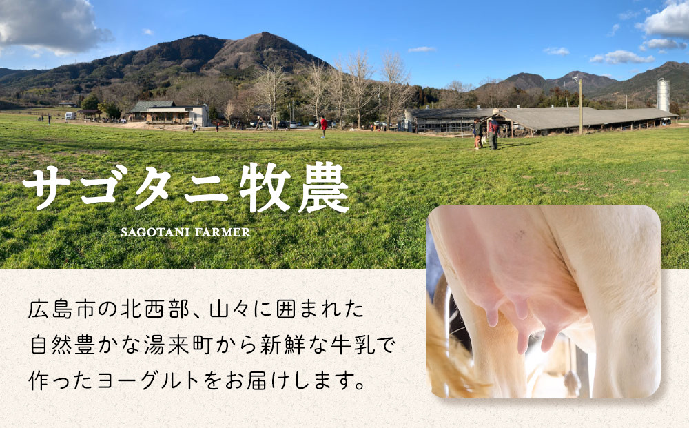牧場直送 サゴタニ牧農 ヨーグルト16個（4種×4）セット