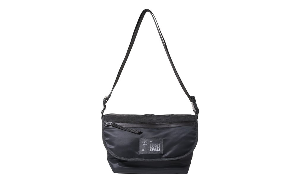 メッセンジャーバッグ S  MA-1/ブラック F018S