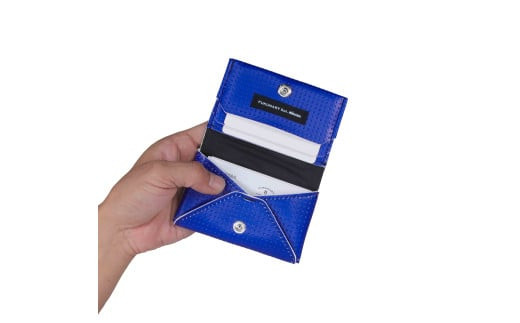 名刺ケース/ ブルー M091