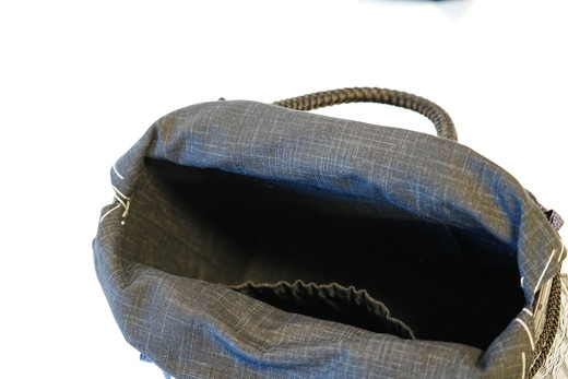 竹工芸品手提げバッグ（市松編み）