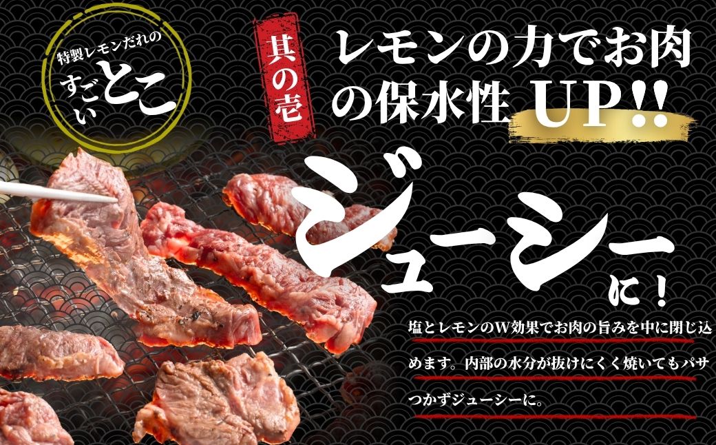 【瀬戸内レモン塩だれ】牛ハラミ 1.2kg (300g×4パック) 尾野精肉店の牛ハラミ【肉 訳あり 小分け 真空パック 冷凍 牛肉 ハラミ 味付き 焼肉 BBQ 広島県 竹原市】