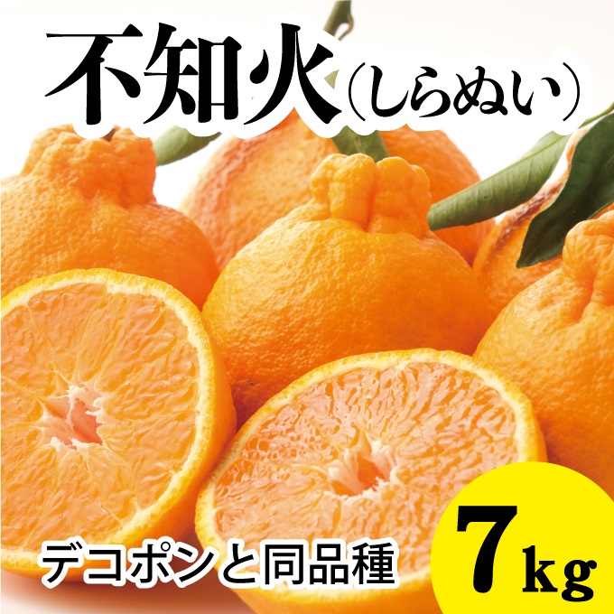 【先行予約】しらぬい約7kg【2025年3月以降発送】不知火 広島 三原 佐木島 鷺島みかんじま デコポン デコちゃん フルーツ 蜜柑 柑橘 果物 みかん ミカン 産地直送 お取り寄せ 017028