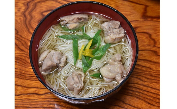 コシがあって美味♪手延べ乾麺の自然薯入り乾麺バラエティセット（小）　029007