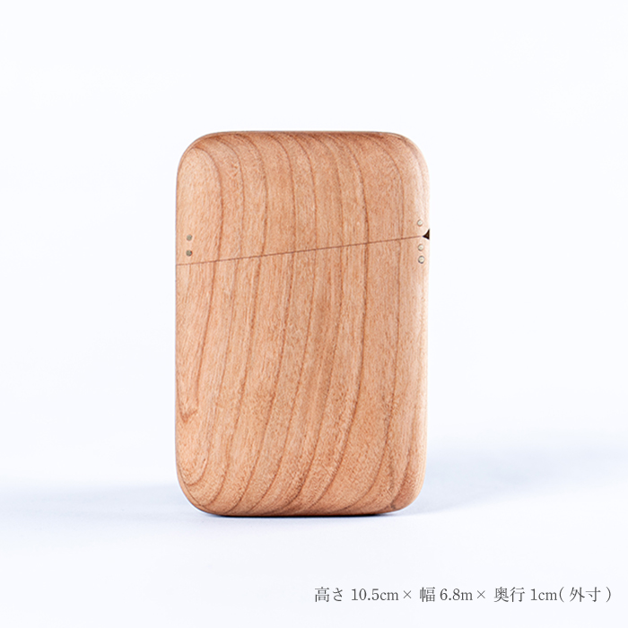 sekken チェリー カードケース 木 木製 手触り 手仕事 ナチュラル シンプル おしゃれ 050012