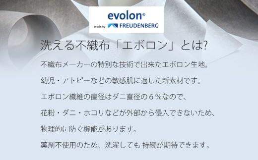 夏用 マスク 30回洗って使える エボロンの不織布マスク 10枚入り×3セット（Sホワイト） 広島 三原 クロスクリエイション
