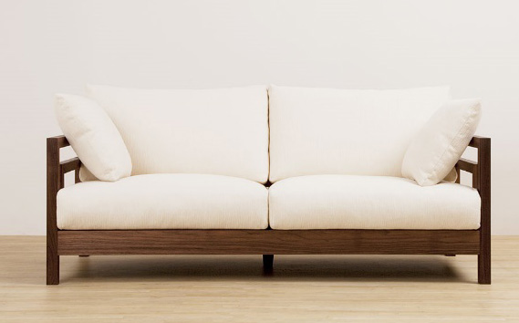 No.822-06 （レッドオーク）AUTHENTICITY SOFA C PU（パープル）