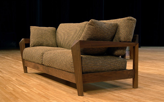 No.826-09 （ウォールナット）AUTHENTICITY SOFA D W（ホワイト）