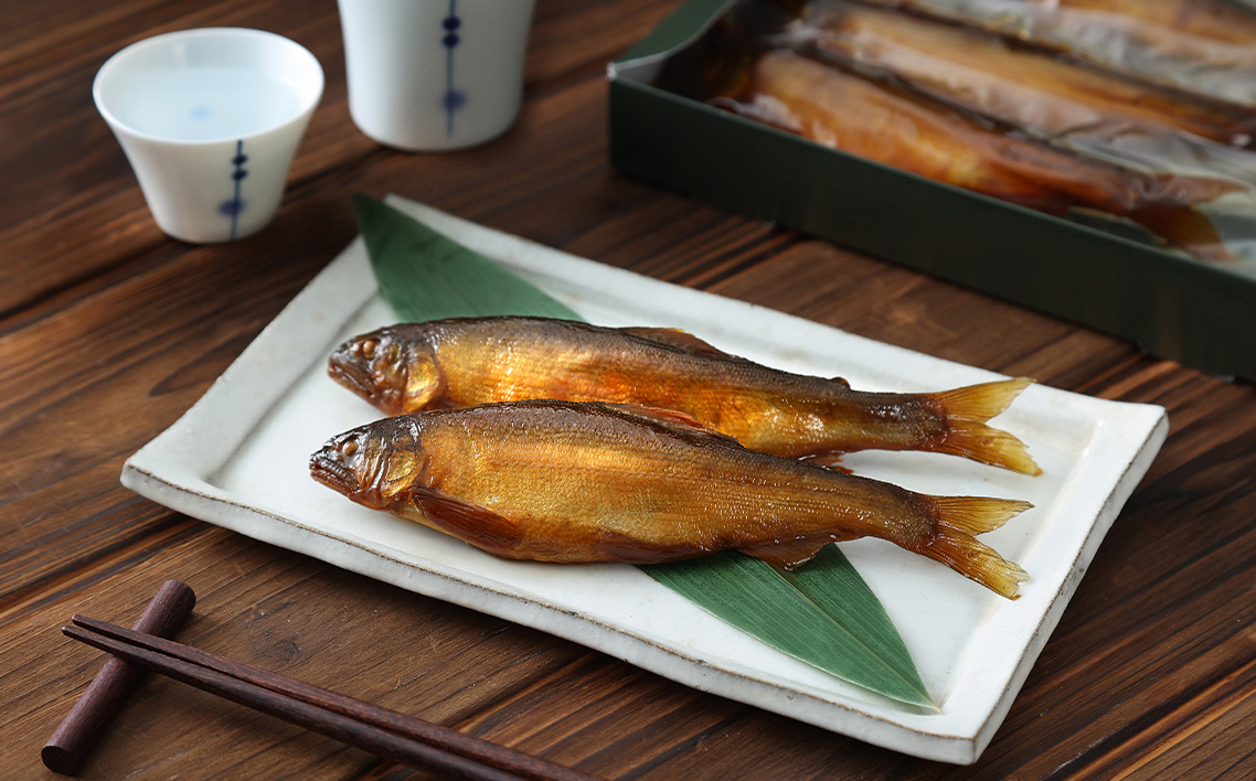 鮎の甘露煮3尾入り 無憂舘（府中市） No.1163