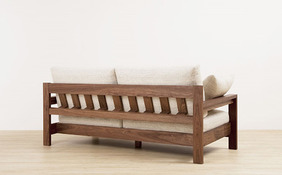 No.869-04 （ウォールナット）AUTHENTICITY FINE SOFA RD M（モカ）