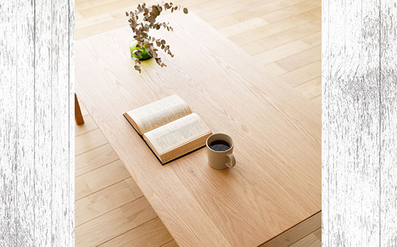 No.663 府中市の家具　LISCIO Low Table 126×70　オーク