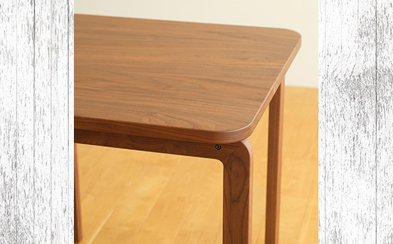 No.661-01 府中市の家具COCCO DiningTable 070　ウォールナット