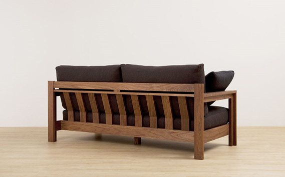 （ブラックチェリー）AUTHENTICITY FINE SOFA RB GR（グレー） No.775-10