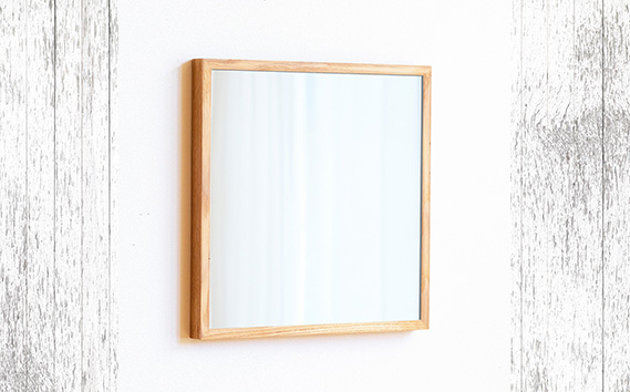 No.619-02 府中市の家具　Mirror SANO　56×56　オーク