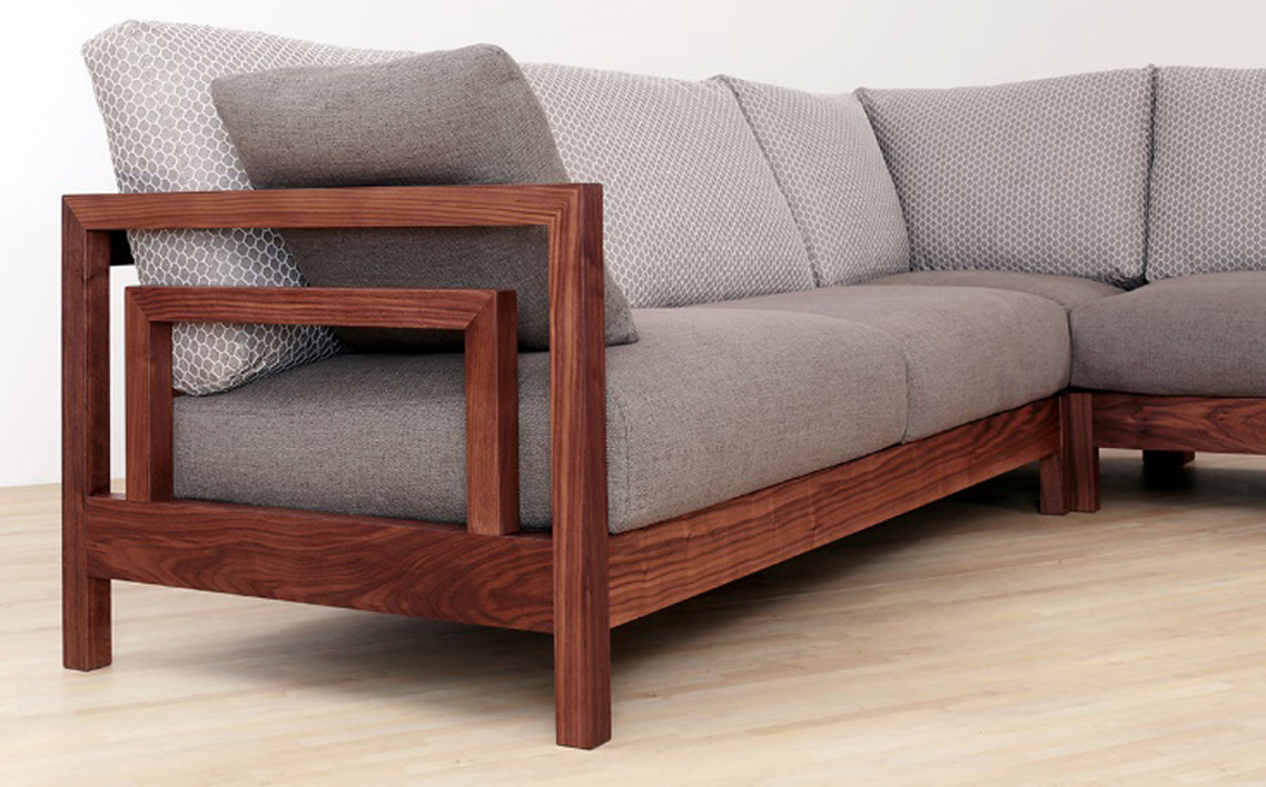 No.1124-05 ïŒãŠã©ãŒã«ãããïŒAUTHENTICITY SOFA C CORNER RDïŒã¬ããïŒ