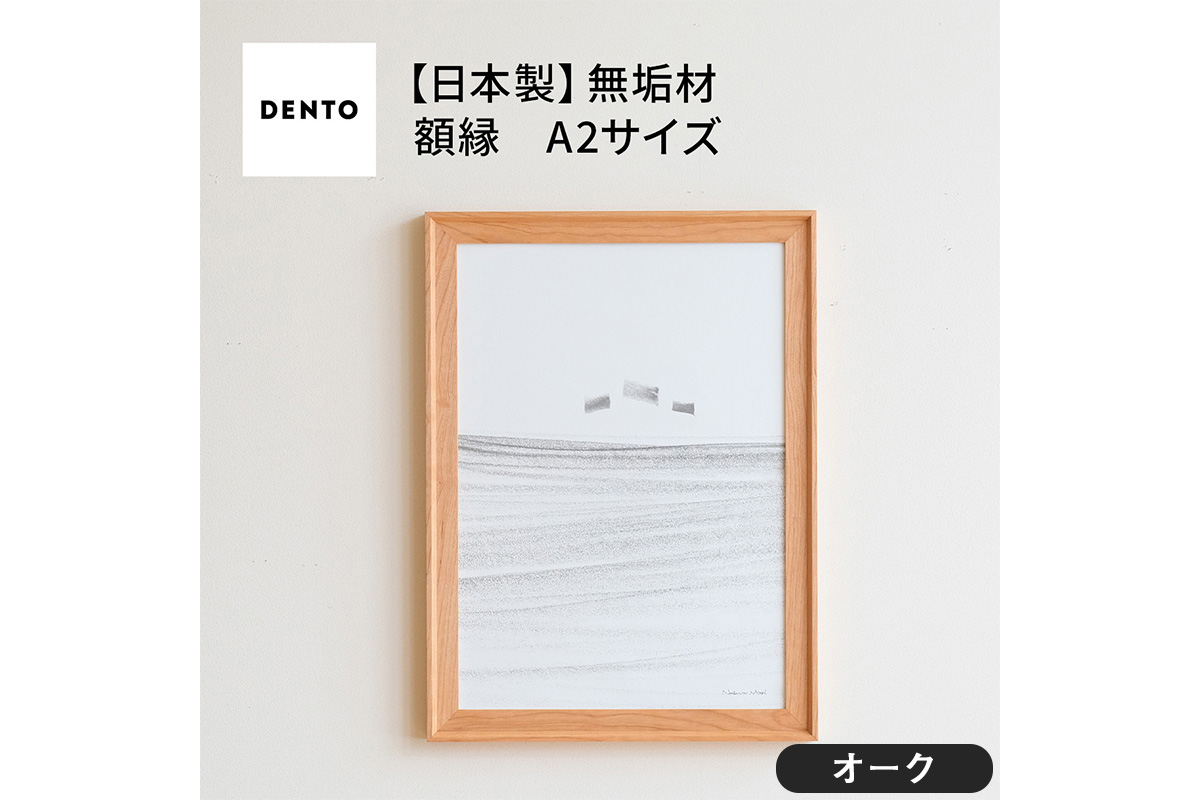 No.608-02 府中家具　FRAME　VALLE　A2サイズ　オーク