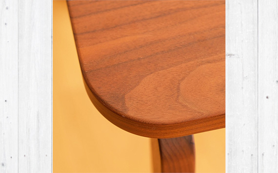 No.639-02 府中市の家具　COCCO Square Table 070　チェリー