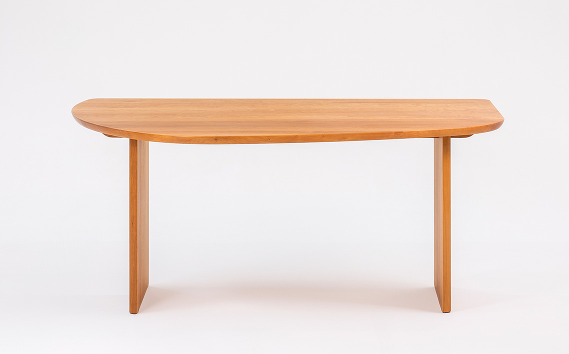 府中家具　ダイニングテーブルARCIII　W1600　ウォールナット  No.1202-03