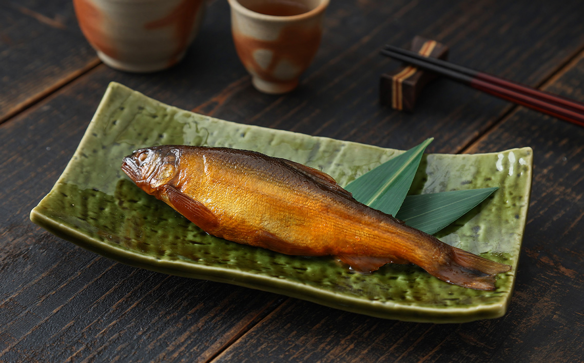 鮎の甘露煮5尾入り 無憂舘（府中市） No.1164