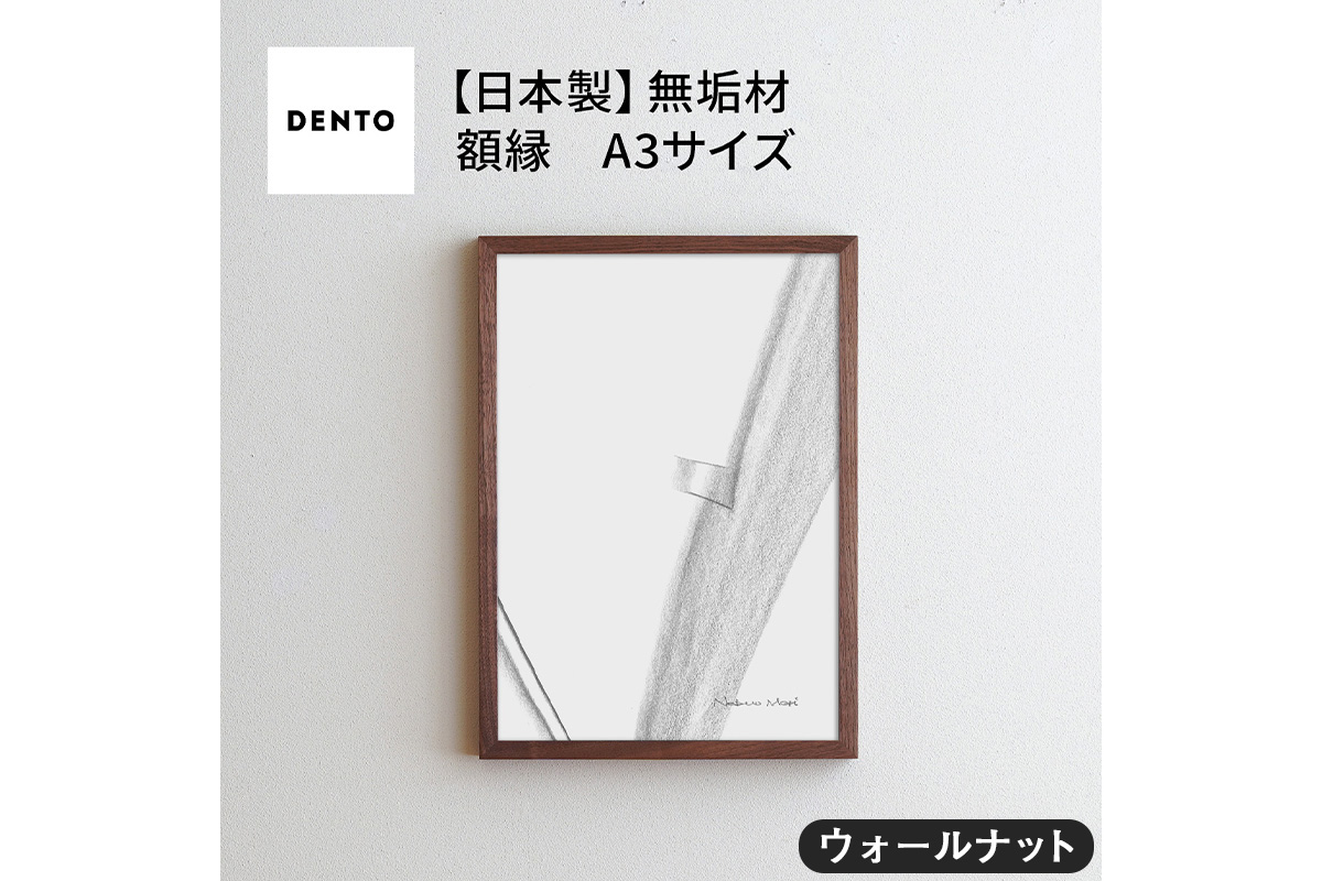 No.417-01 府中家具 FRAME SANO A3サイズ ウォールナット