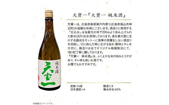 No.1035 【びんご圏域連携】備後の日本酒『純米酒』飲み比べセット