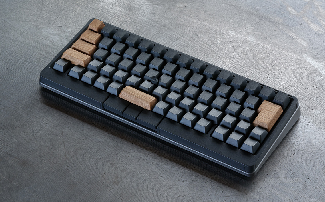 HHKB Studio専用 木製キートップ 日本語配列 オーク ／ HHKB Studio キートップ 木製キーボード オーク 無垢材 キーキャップ 木目 デザイン カスタムキーボード 静音タイピング 打鍵音改善 タイピング快適化 手触り ナチュラル素材 デスク環境 おしゃれガジェット 日本製 精密加工 ハンドメイド 経年変化 広島県 No.1231-02