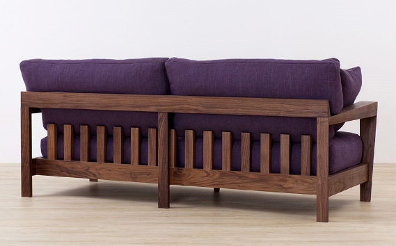 No.828-04 （レッドオーク）AUTHENTICITY SOFA D M（モカ）