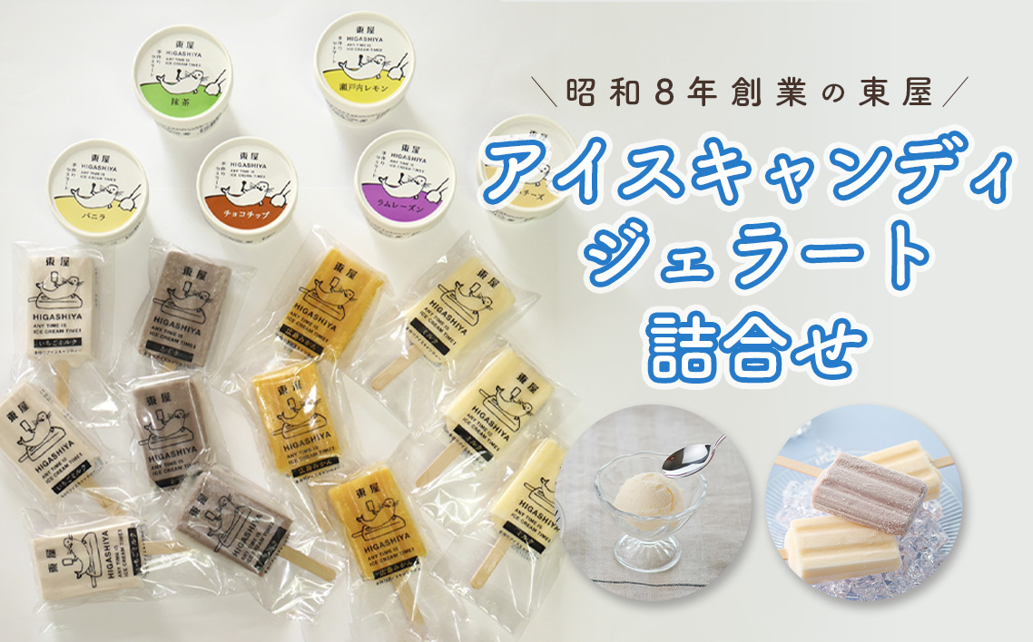 アイスキャンディ・ジェラート詰合せ No.181