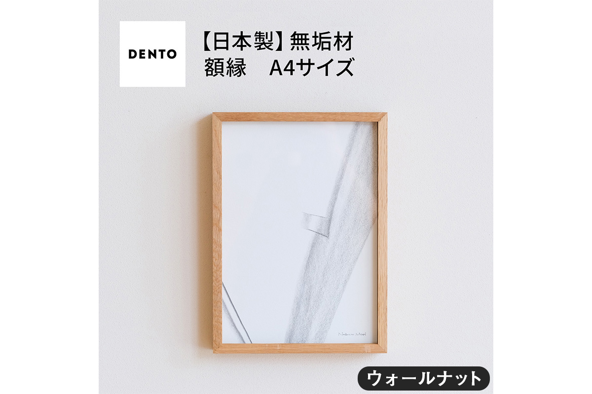 No.600-01 府中家具　FRAME　DIRITTO　A4サイズ　ウォールナット