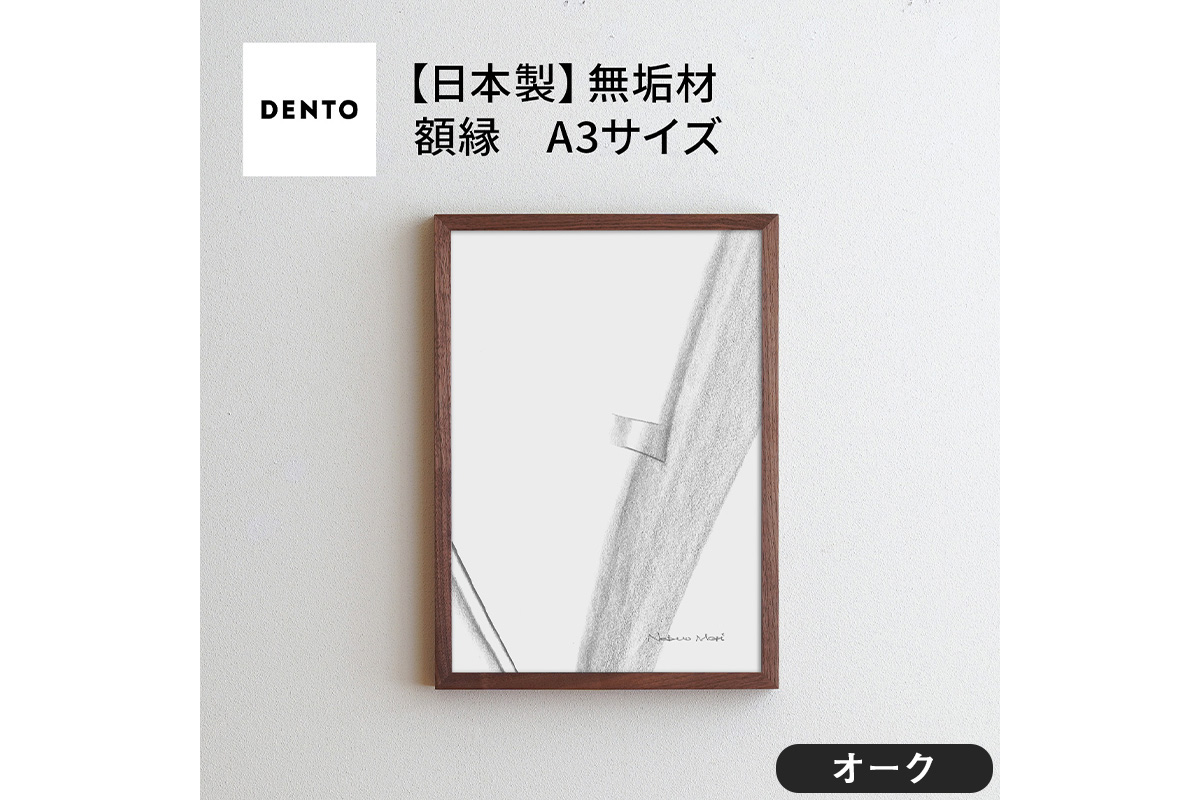 No.417-02 府中家具 FRAME SANO A3サイズ オーク