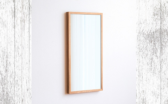 No.618-02 府中市の家具　Mirror SANO　42×84　オーク