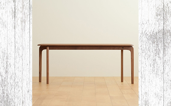 No.629-01 府中市の家具　LISCIO Bench 105　ウォールナット