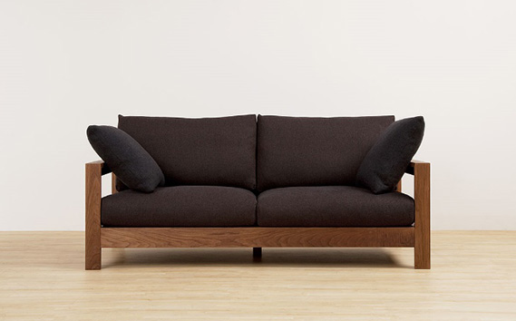 （レッドオーク）AUTHENTICITY FINE SOFA RB BK（ブラック） No.776-12