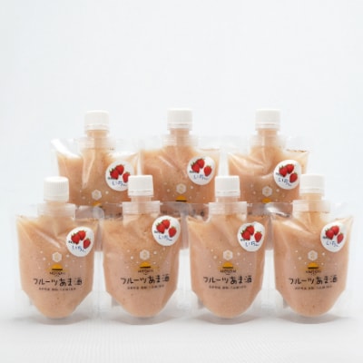 フルーツ甘酒いちご170g×7個セット　【1202512】