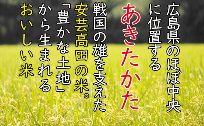 米 【2ヶ月お届け】令和5年産　安芸高田市産コシヒカリ6kg