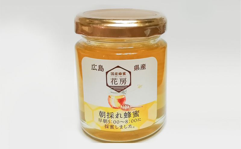 はちみつ 朝採れ蜂蜜 120g 安芸高田市産 ハチミツ 蜂蜜