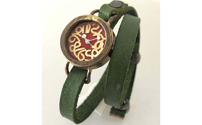 HR24の手作り時計　E（女性用）オリブ ファッション小物 雑貨 日用品 