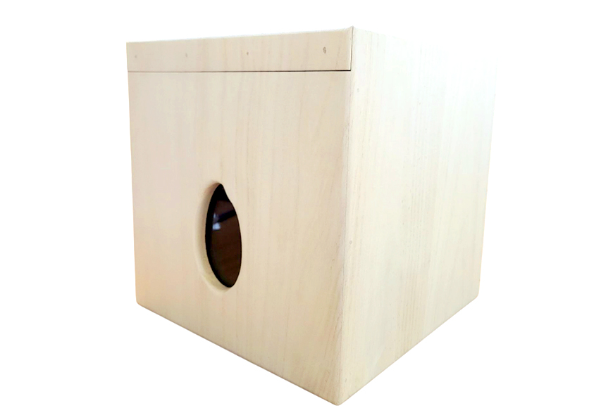 桐材でできた米びつ 3kg 米びつ 米櫃 こめびつ 木製 桐 広島 安芸高田市