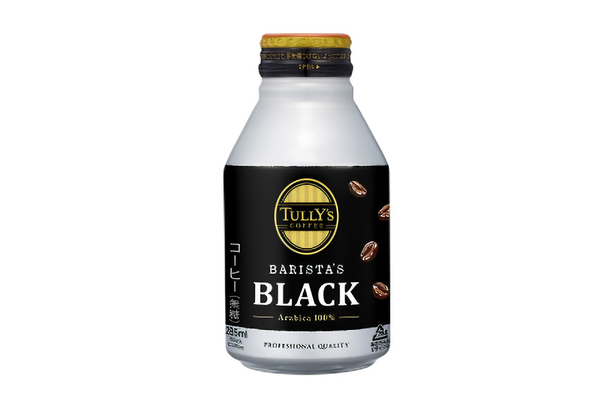 コーヒー タリーズ バリスタズ ブラック 285ml × 2ケース 定期便 3ヶ月 TULLY'S COFFEE BARISTA'S BLACK 飲料類 珈琲 