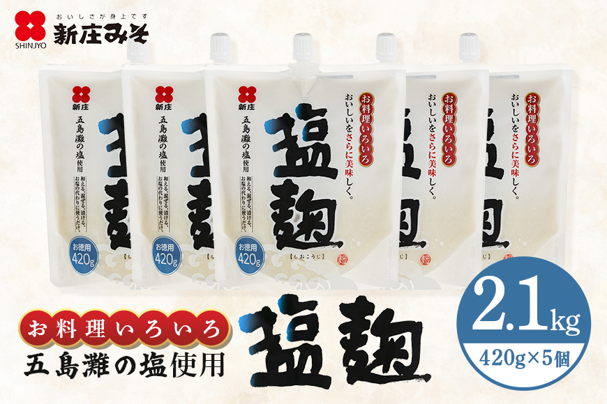 塩麹 お徳用セット 麹 セット 広島 安芸高田市