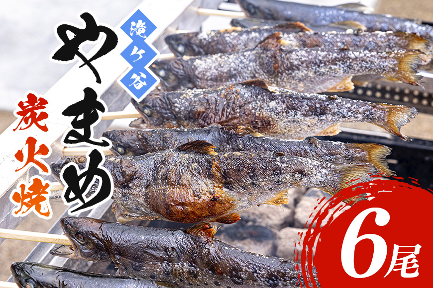 安芸高田 滝ヶ谷 やまめの炭火焼（6尾入り） 急速冷凍 魚 川魚 おかず つまみ