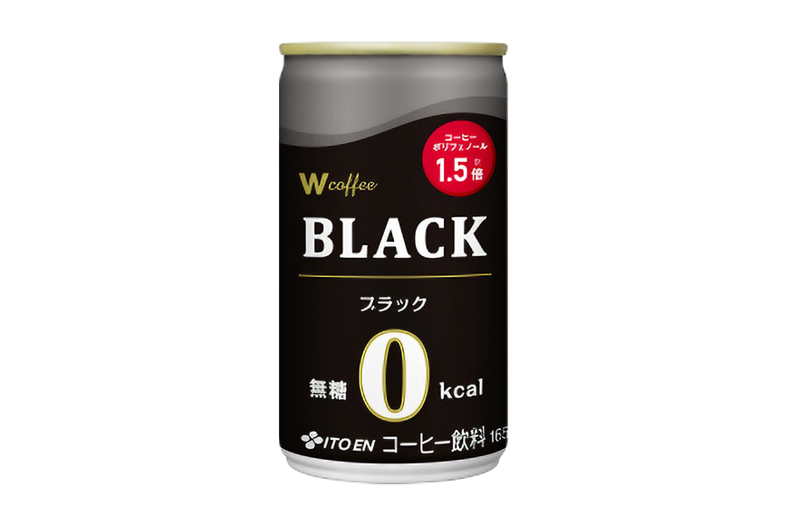コーヒー 缶 W coffee BLACK 缶コーヒー 165g 2ケース ブラック 伊藤園 飲料類 珈琲 