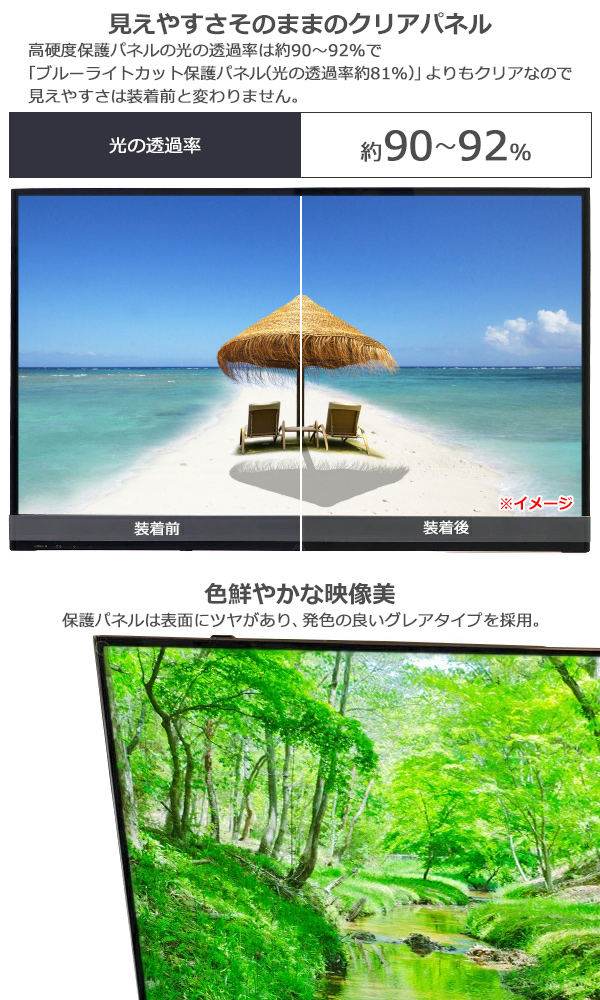 【43インチ】液晶テレビ保護パネル