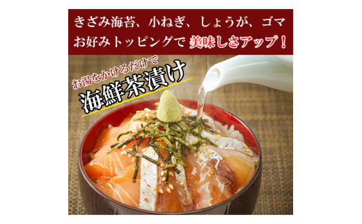 【6ヶ月 定期便】漬け丼 3種×2パック 計6食セット