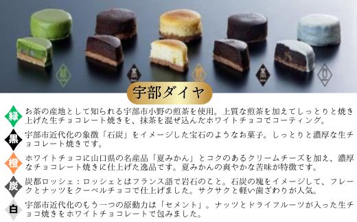 宇部お土産セット 宇部かま4種6個 宇部ダイヤ5個 冷蔵 ( 蒲鉾・チョコレート詰め合わせ )