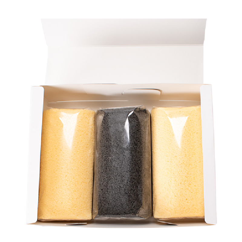 米粉ロール　３本セット　宇部市小野産米粉使用　ロールケーキ