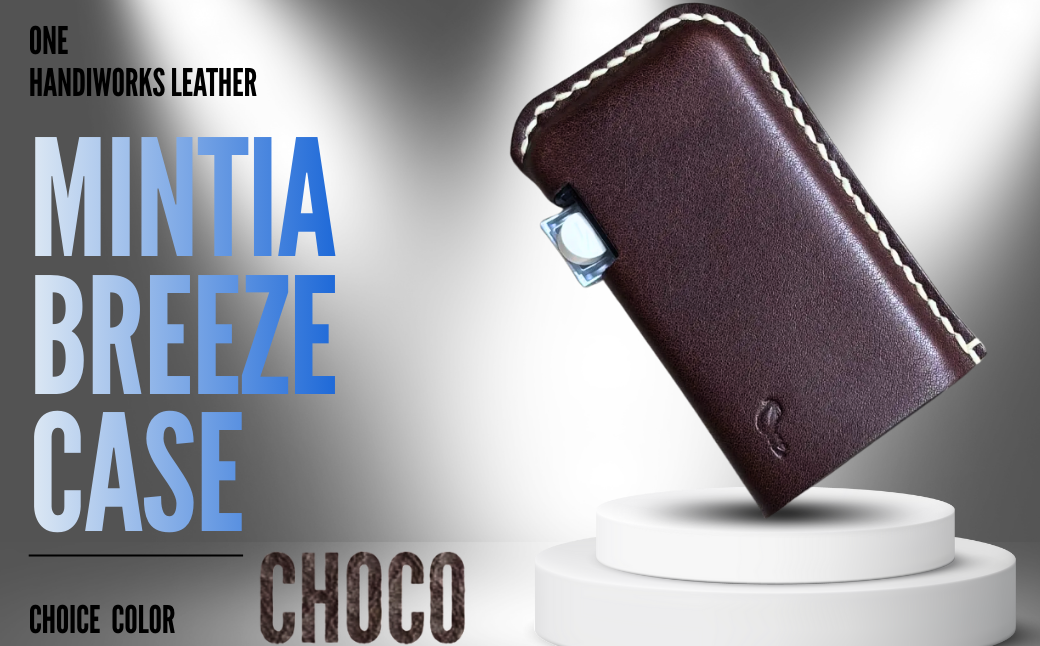 【one】［mintia ”breeze” case］ミンティア「ブリーズ」ケース チョコ