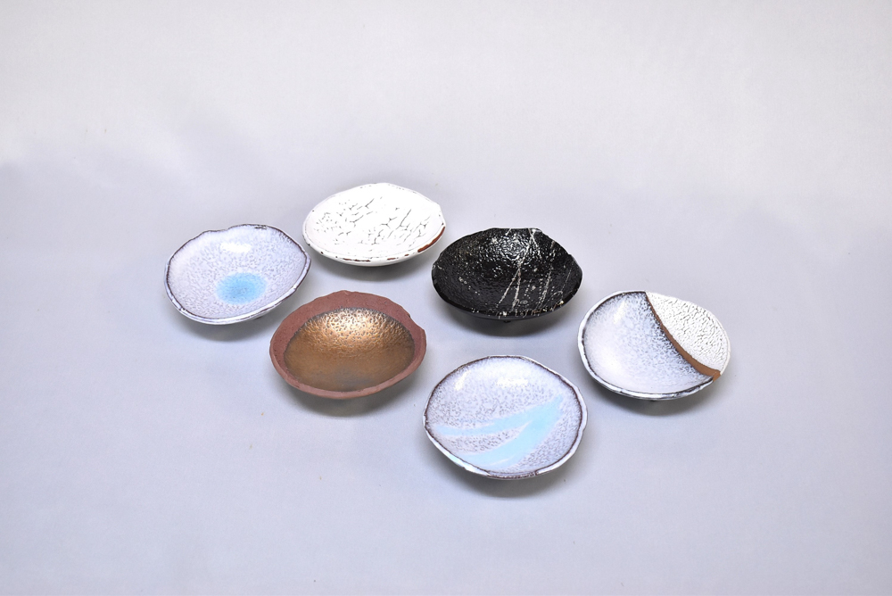 萩焼 小皿セット6colors