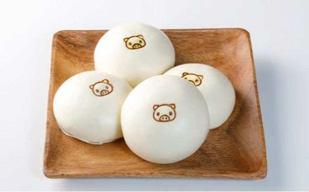 豚まん セット 萩むつみ豚 4個入り 2箱